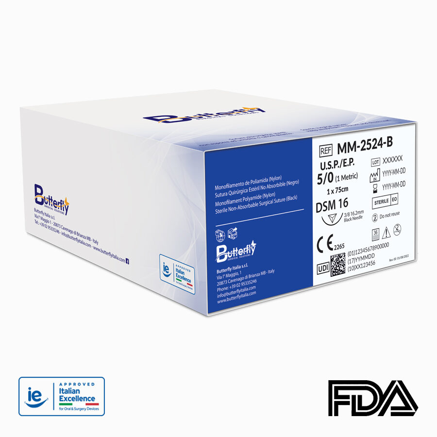 Monomyd sutura non assorbibile monofilamento