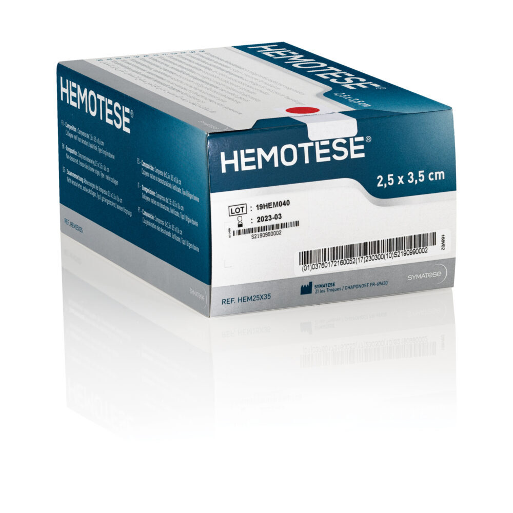 Hemotese bovine collagen haemostatic tablet